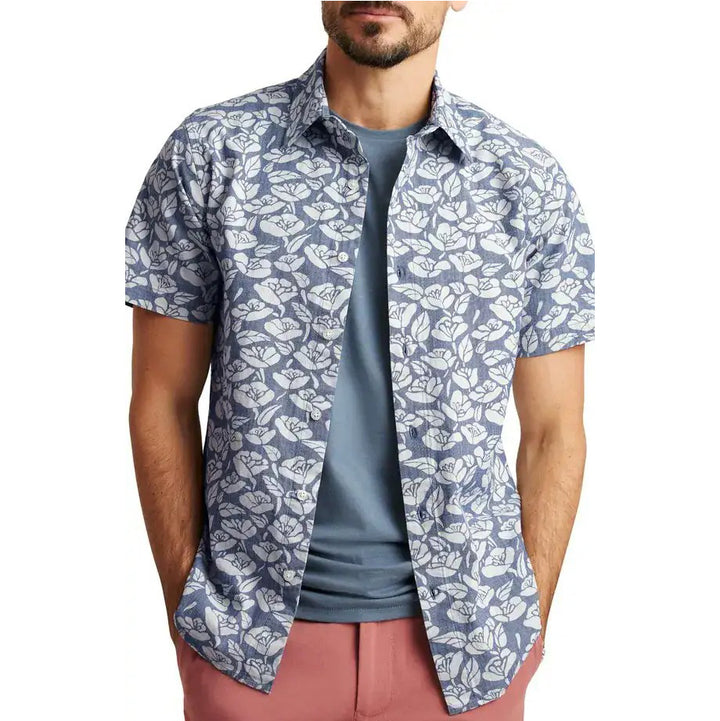 Bonobos Stretch Riviera Short Sleeve Men's Shirt