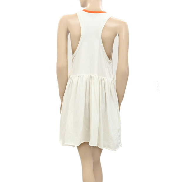 Urban Outfitters UO Hadley Contrast Trim Mini Dress