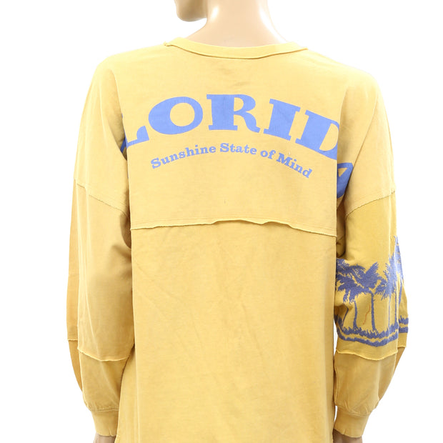 Urban Outfitters UO Florida 接缝 T 恤束腰上衣 XS