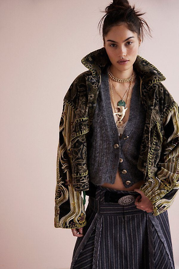 Free People Giving Joy Jacket Top