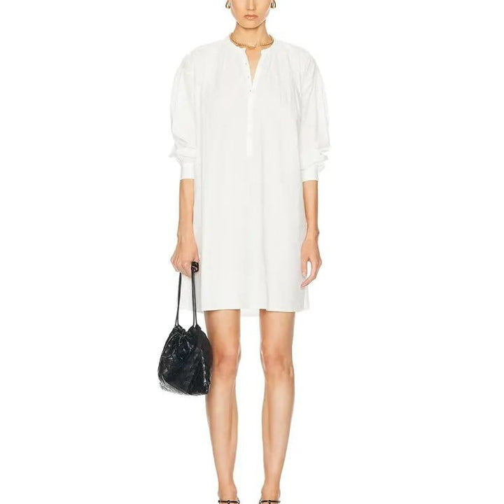 Nili Lotan Najam Shirt Mini Dress