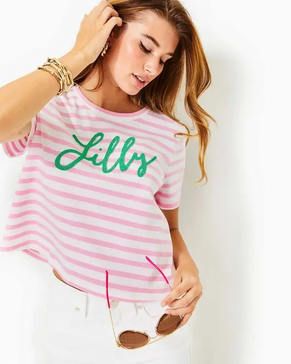 Lilly Pulitzer Keenan Cropped Top