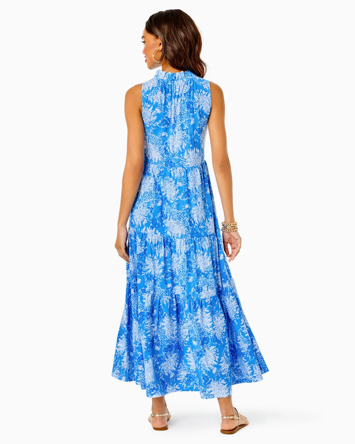 Lilly Pulitzer Malone Ruffle Maxi Dress