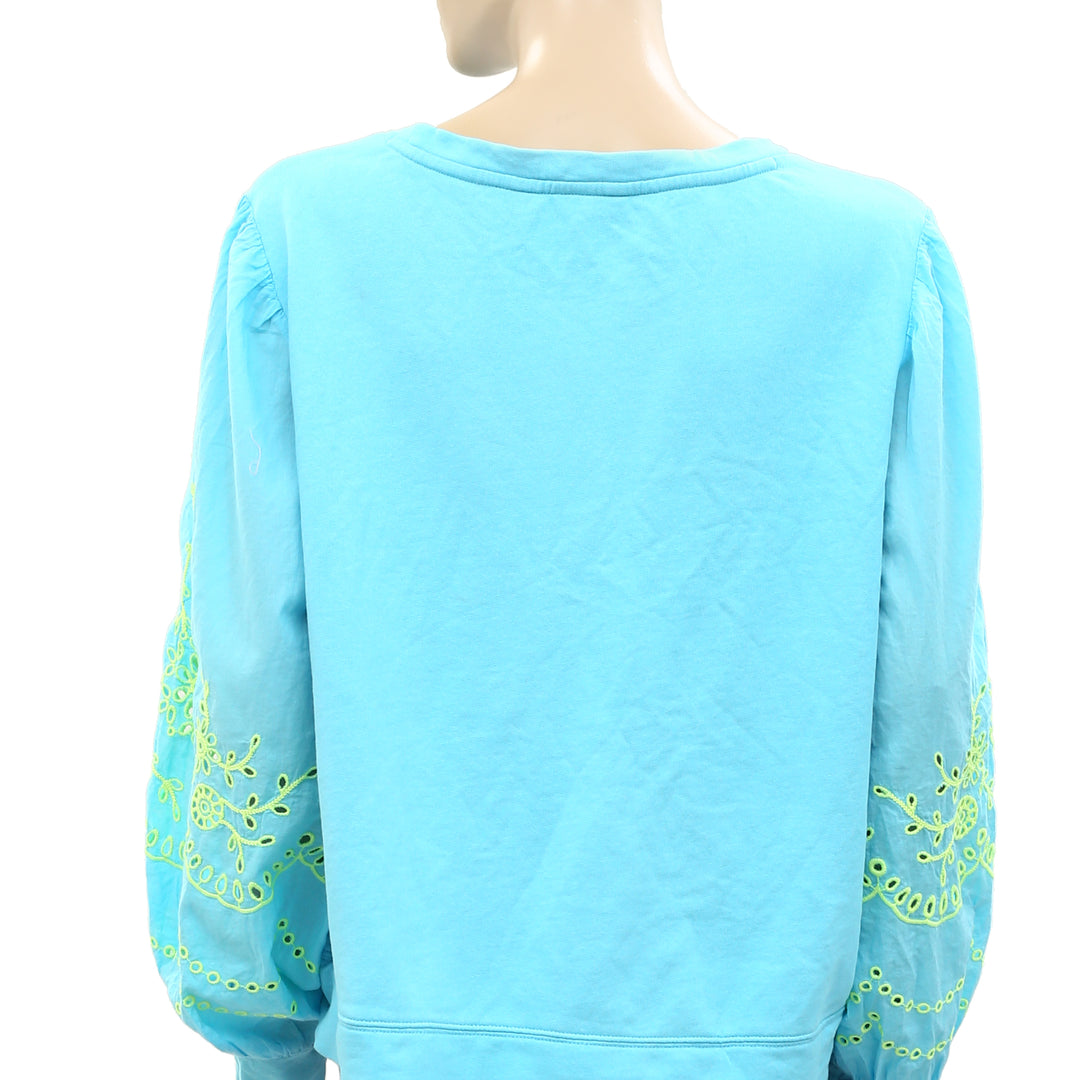 Lilly Pulitzer Alla Terry Sweatshirt Top