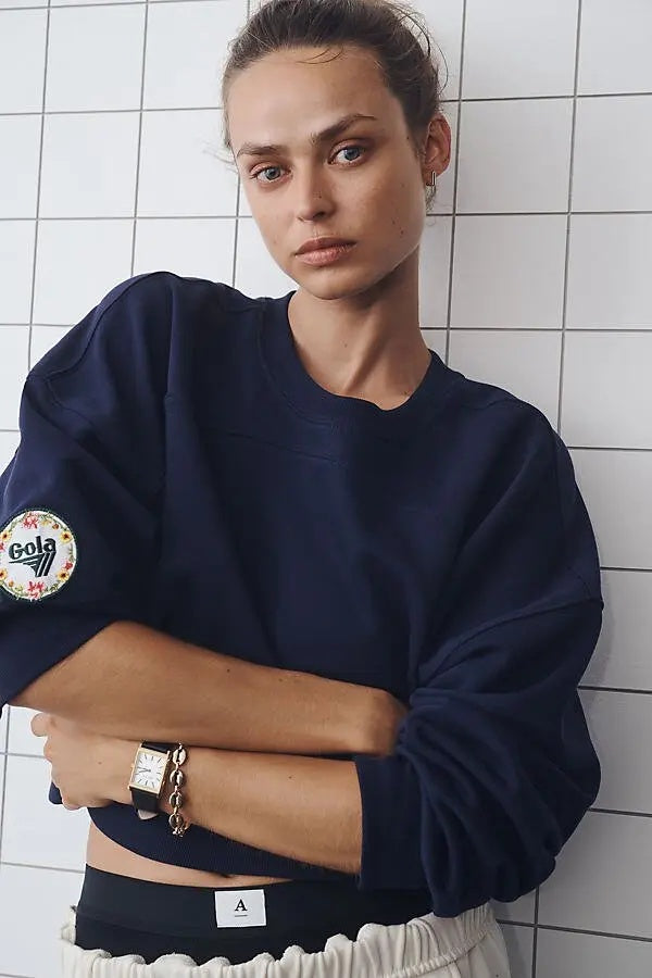Gola x Anthropologie Pass Back Sweatshirt Top