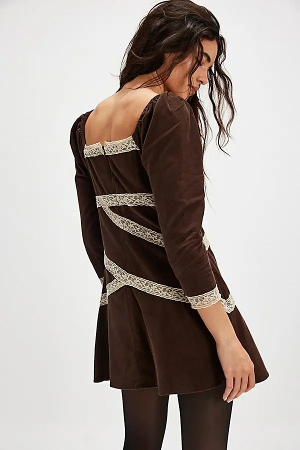 Free People Tennley Corduroy Mini Dress
