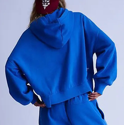 Free People Fp Movement Undefeated Hoodie Cropped Top