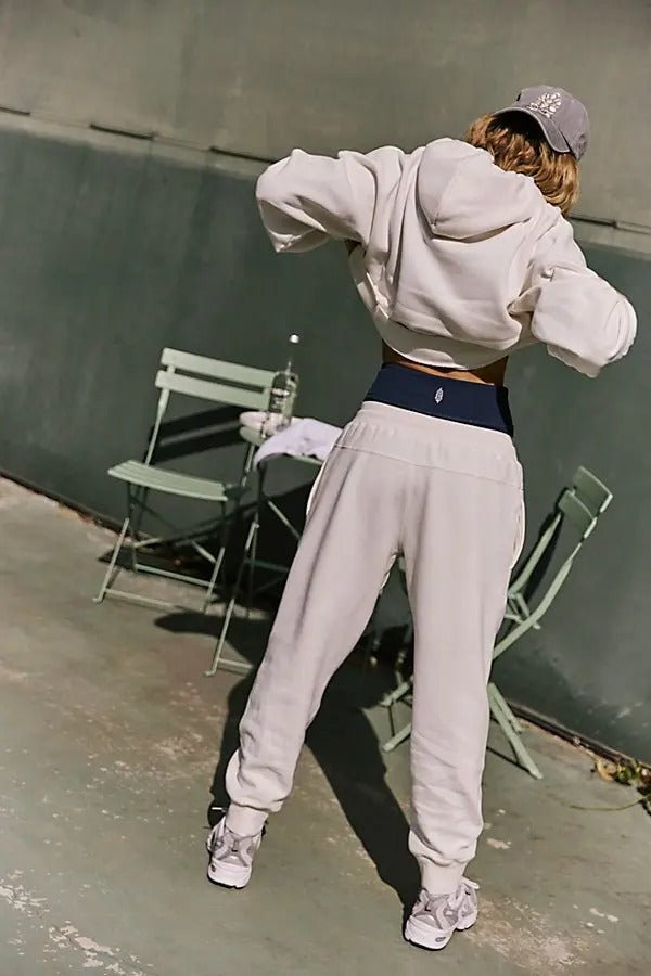 Free People Fp Movement Undefeated Hoodie Cropped Top