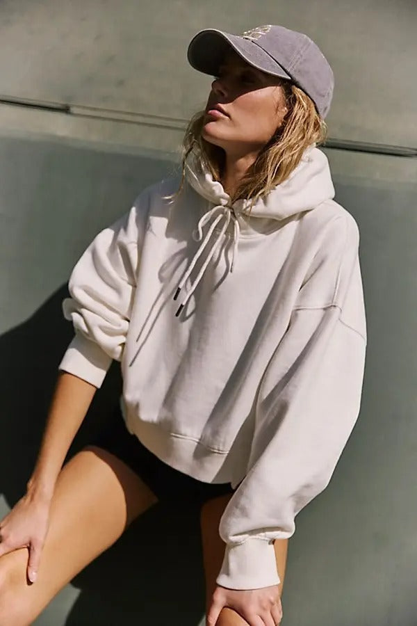 Free People Fp Movement Undefeated Hoodie Cropped Top
