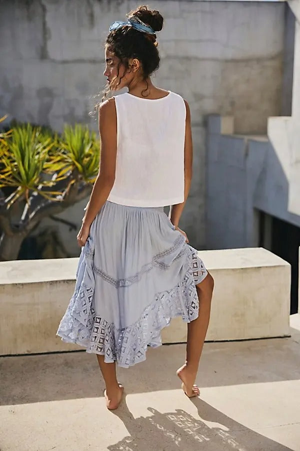 Free People Free-est River Convertible Tunic Top Skirt