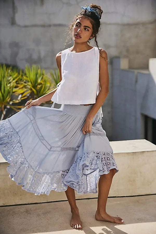 Free People Free-est River Convertible Tunic Top Skirt