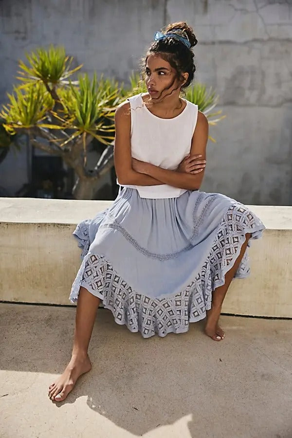 Free People Free-est River Convertible Tunic Top Skirt