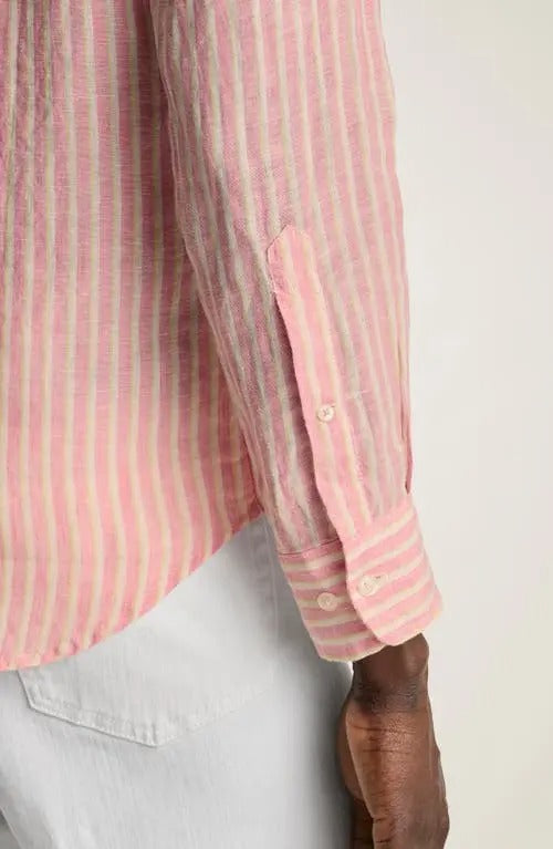 Bonobos Long Sleeve Linen Buttondown Men's Shirt