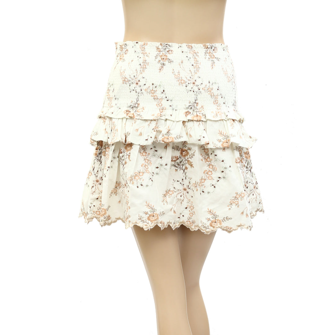 Loveshackfancy Sowa Mini Skirt