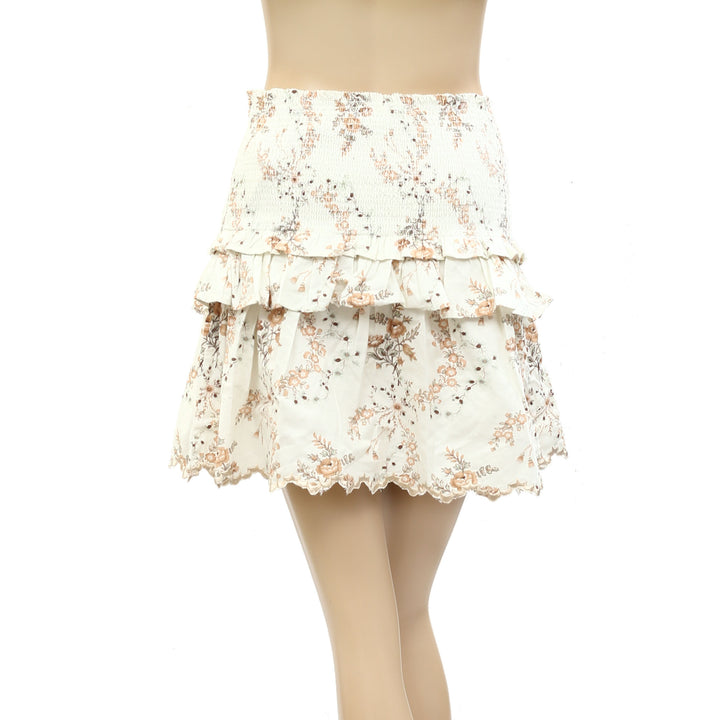 Loveshackfancy Sowa Mini Skirt