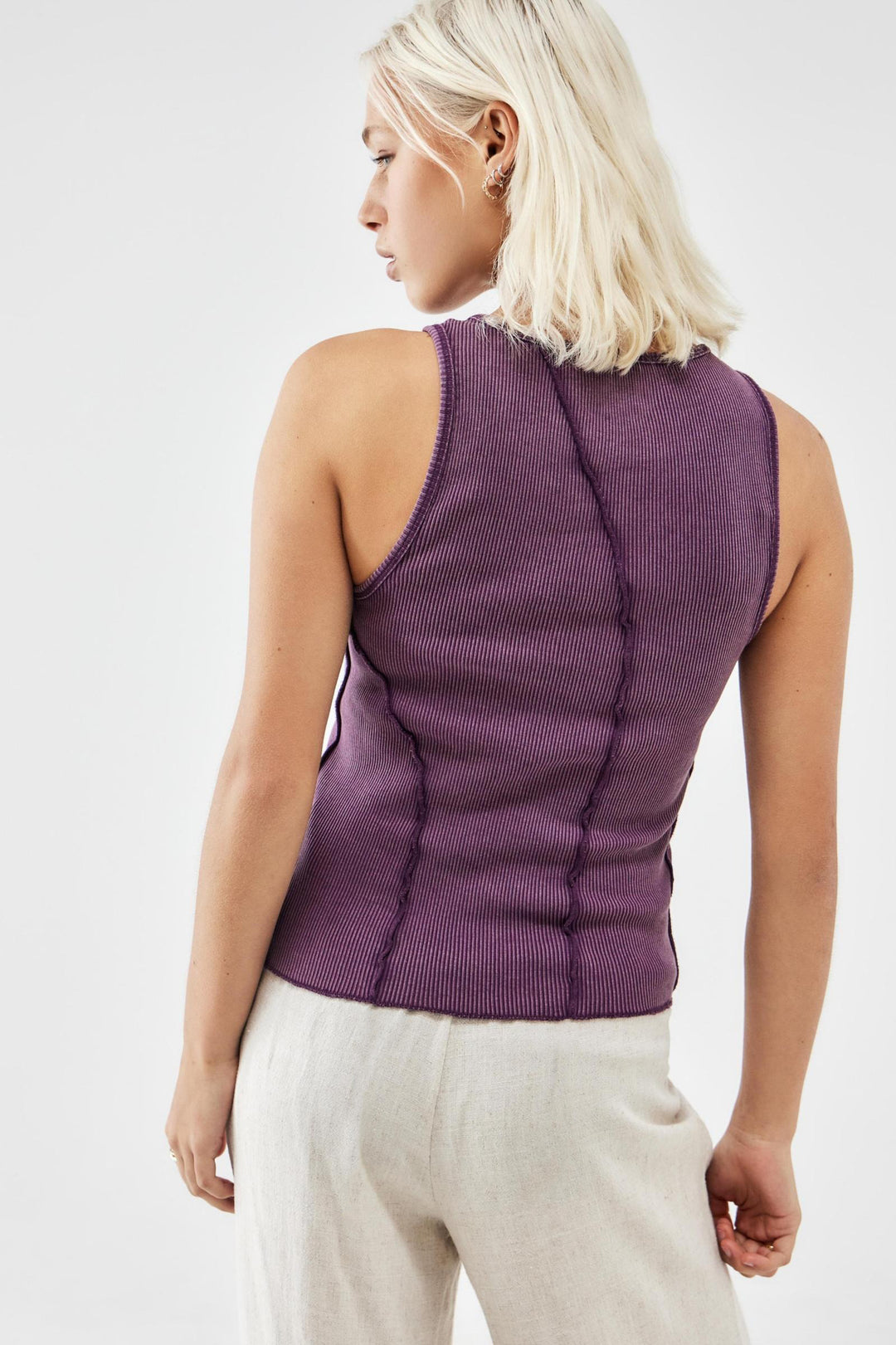 BDG Urban Outfitters Exposed Seam Tank Blouse Top