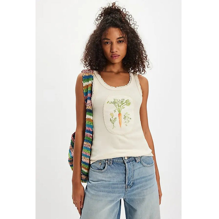 Free People We The Free Garden Tank Blouse Top
