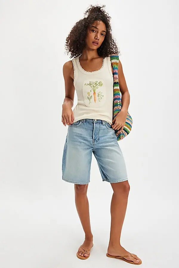 Free People We The Free Garden Tank Blouse Top