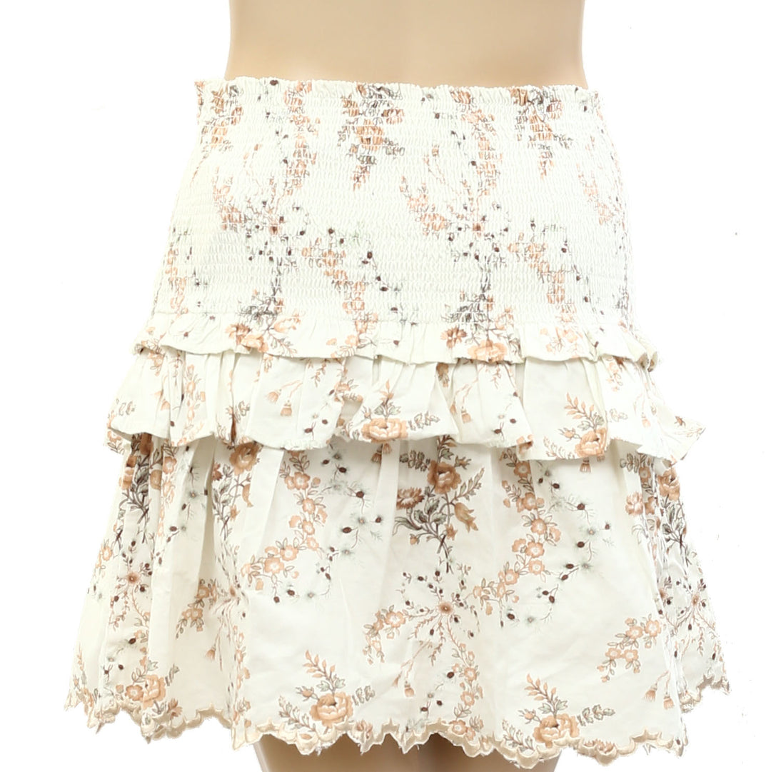 Loveshackfancy Sowa Mini Skirt