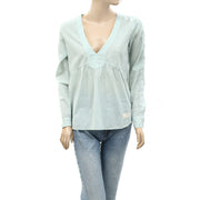 Odd Molly Anthropologie Lace Solid Tunic Top