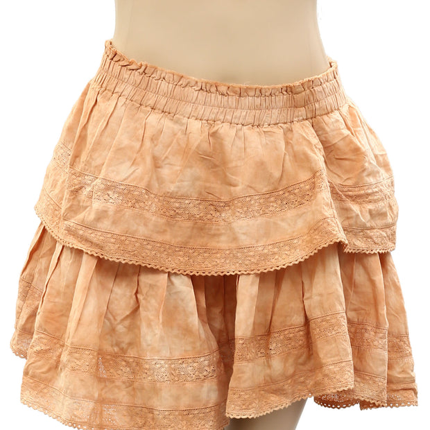 Loveshackfancy Ruffle Mini Skirt