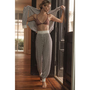 By Anthropologie Waffle-Knit Pajama Pants