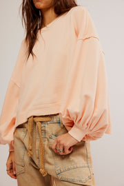 Free People Trish Sweatshirt Top