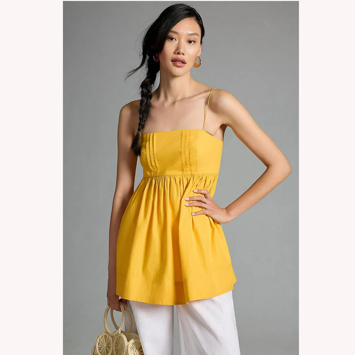 Anthropologie Maeve Babydoll Tunic Top