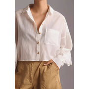 Anthropologie Pilcro Batwing Blouse Shirt Top