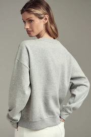 Maeve Rebecca Mayfield x Anthropologie Graphic Sweatshirt Top