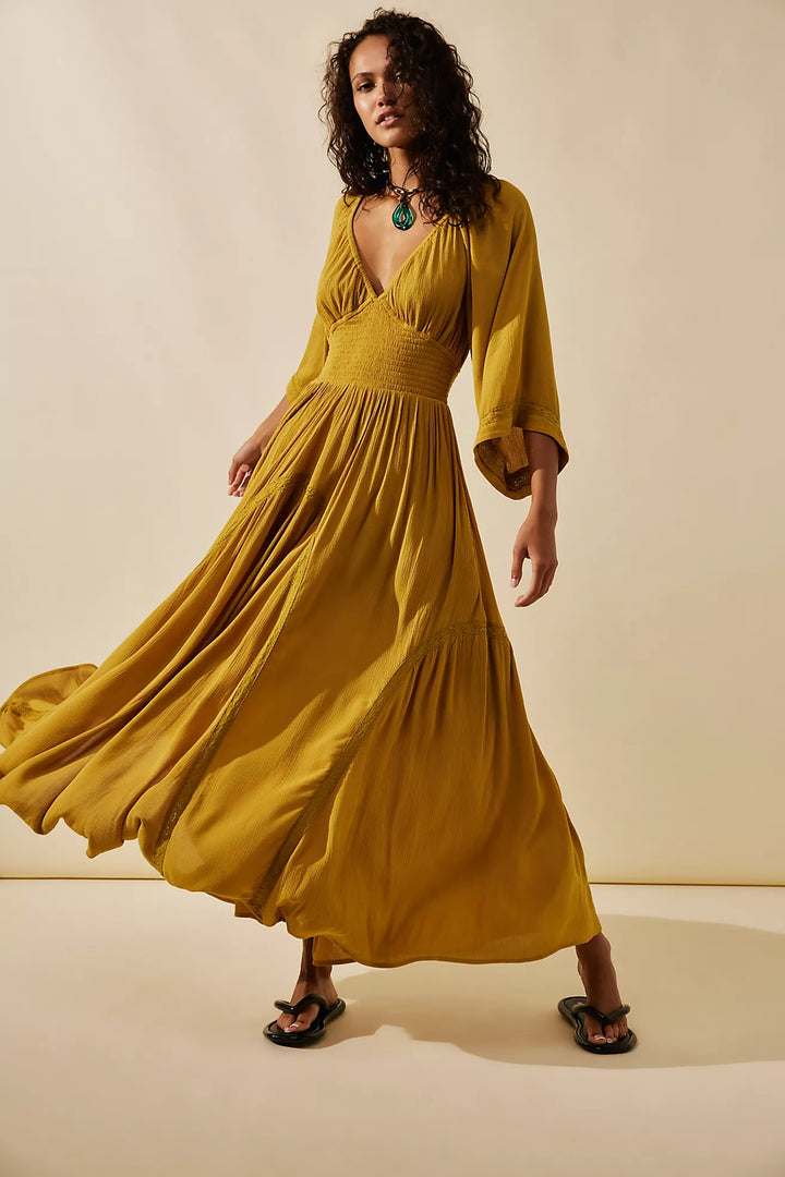 Free People Free-est Dixie Maxi Long Dress