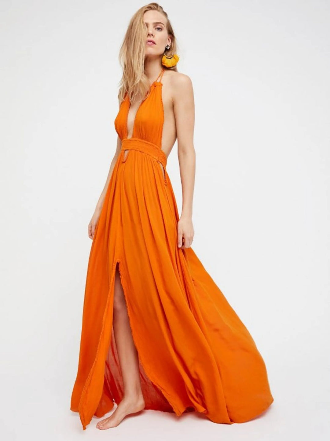 Free People Look Into the Sun Maxi Dress