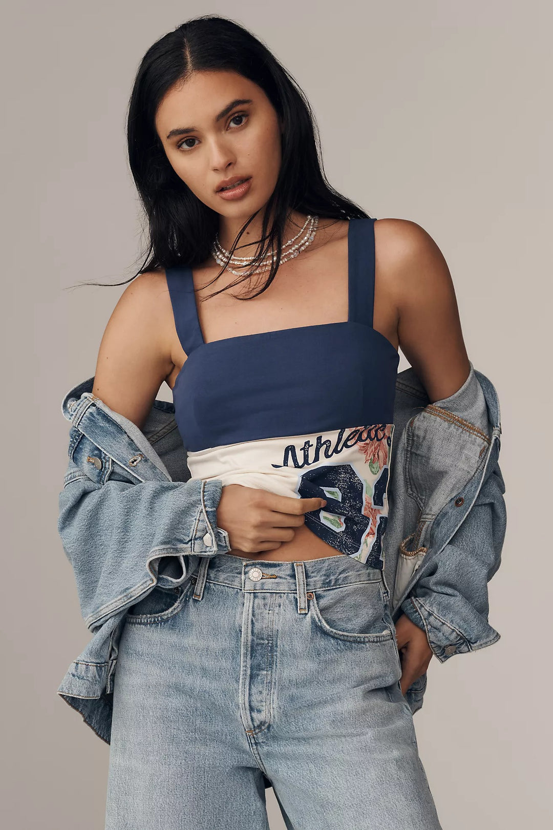 Maeve By Anthropologie Reworked Sporty Tank Top