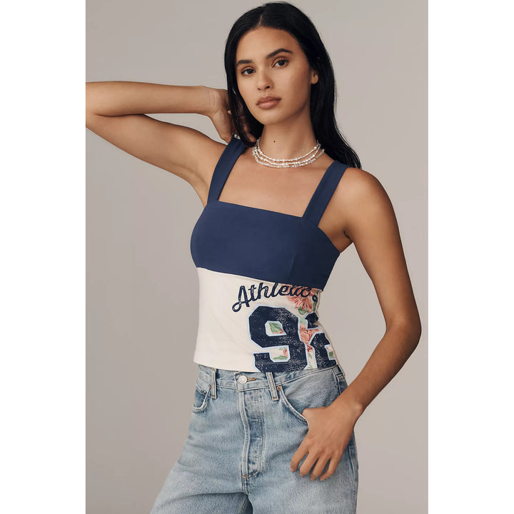 Maeve By Anthropologie Reworked Sporty Tank Top
