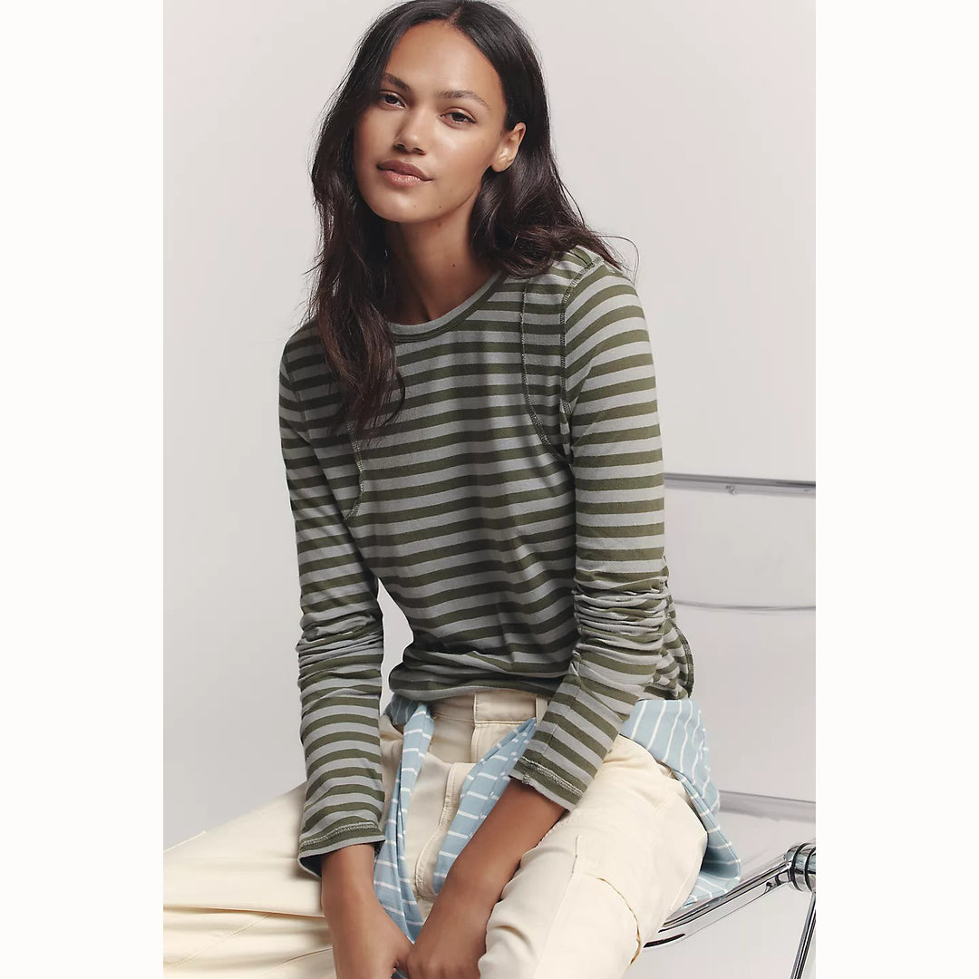 Anthropologie Pilcro The Teddy Tissue Tee Top