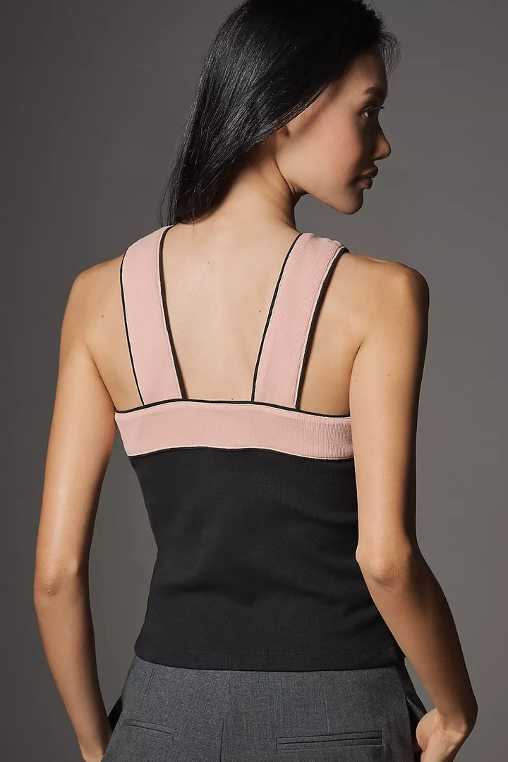 Anthropologie Maeve Sleeveless Halter Tank Blouse Top