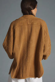 Pilcro Anthropologie Gauze Kimono Tunic Top