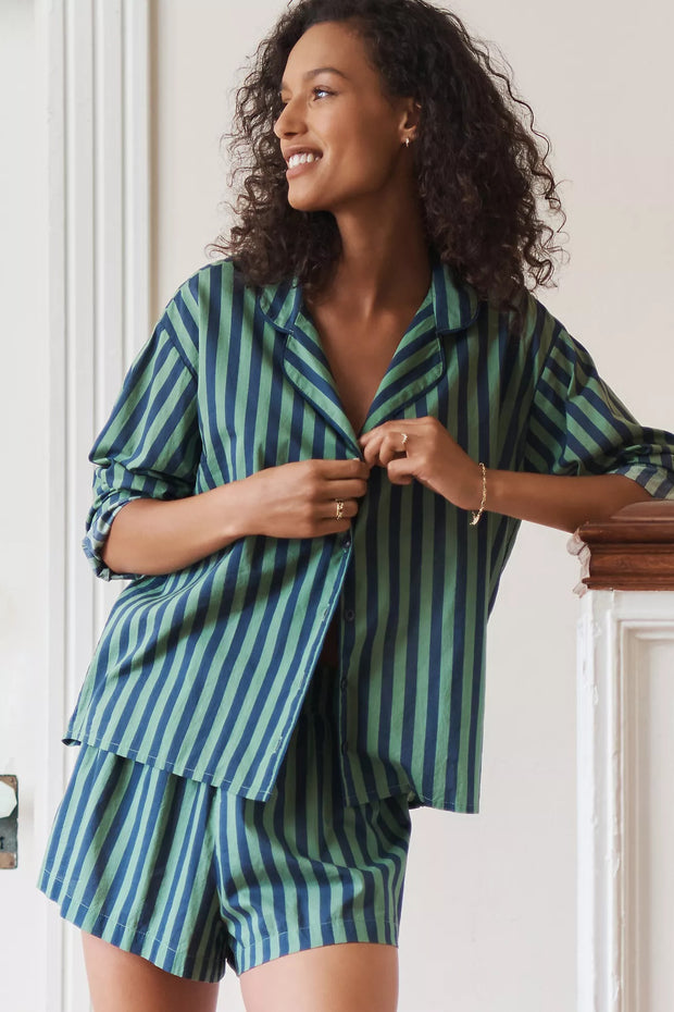 The Great The Pajama Shirt Tunic Top