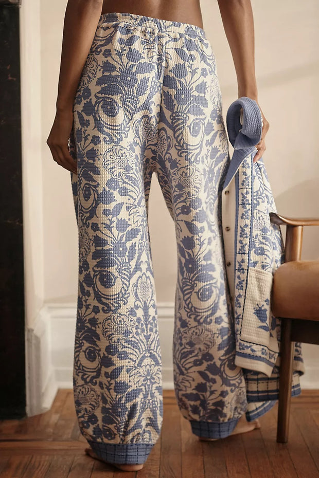 By Anthropologie Cozy Quilted Pajama Pants