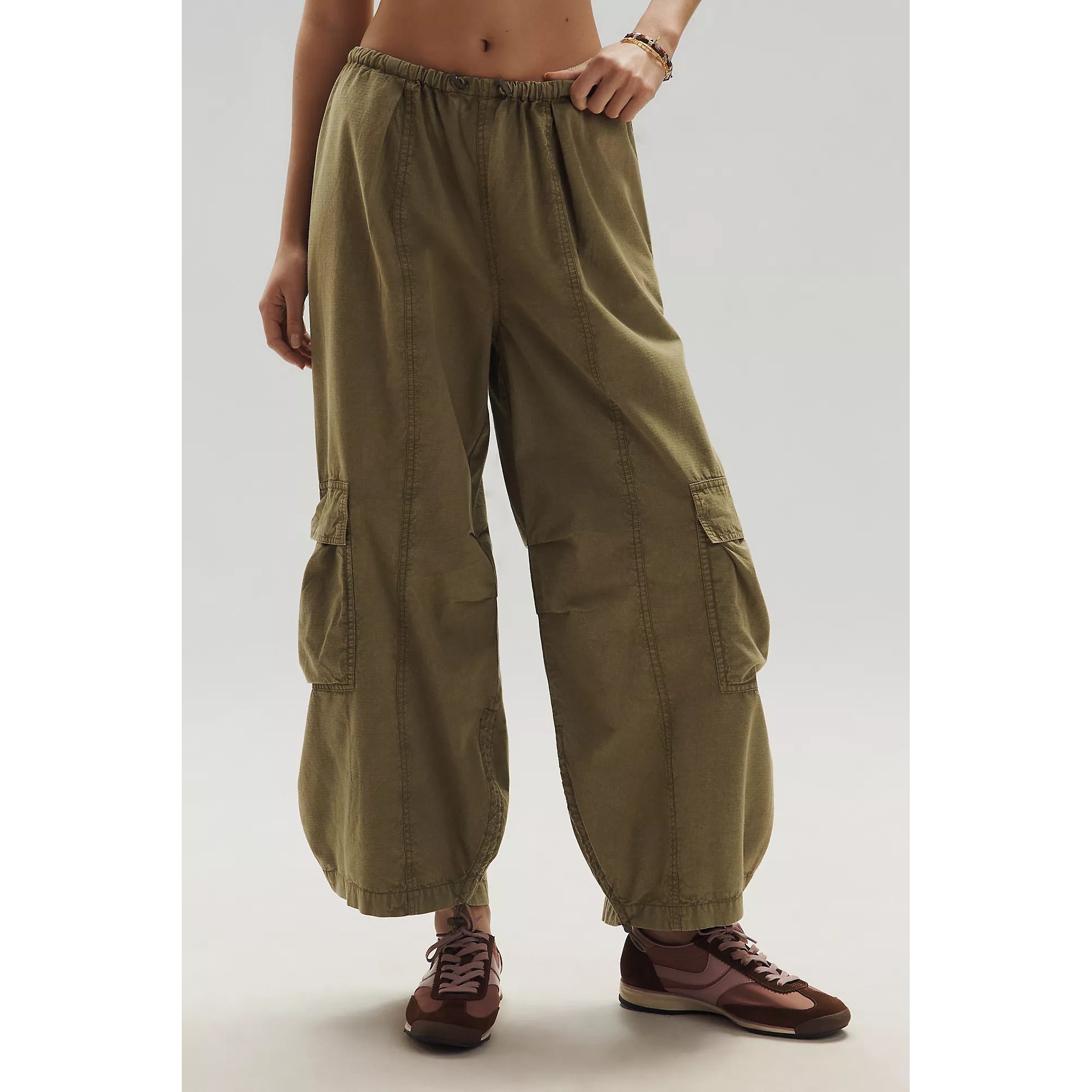Daily Practice By Anthropologie Biennial Wide-Leg Cropped Cargo