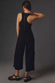 Daily Practice by Anthropologie Seamed Wide-Leg Jumpsuit