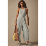 Daily Practice by Anthropologie Seamed Wide-Leg Jumpsuit