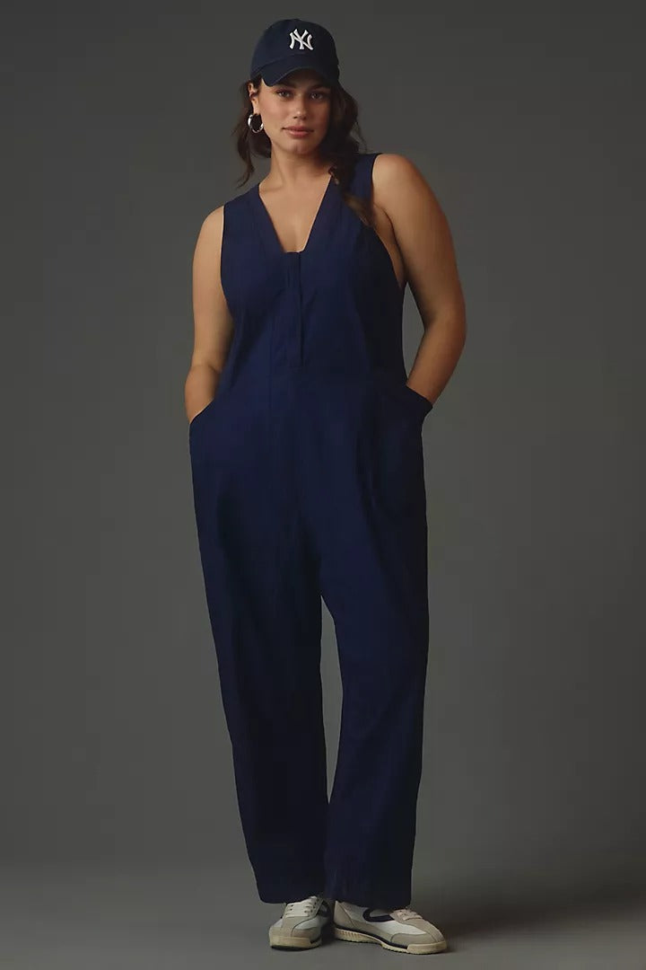 Somerset Jumpsuit Anthropologie Blue Jumpsuit Daily Practice By