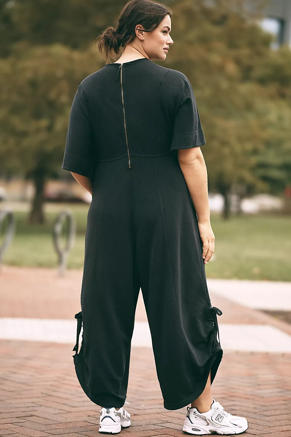 Daily Practice by Anthropologie Horizon Wide-Leg Jumpsuit