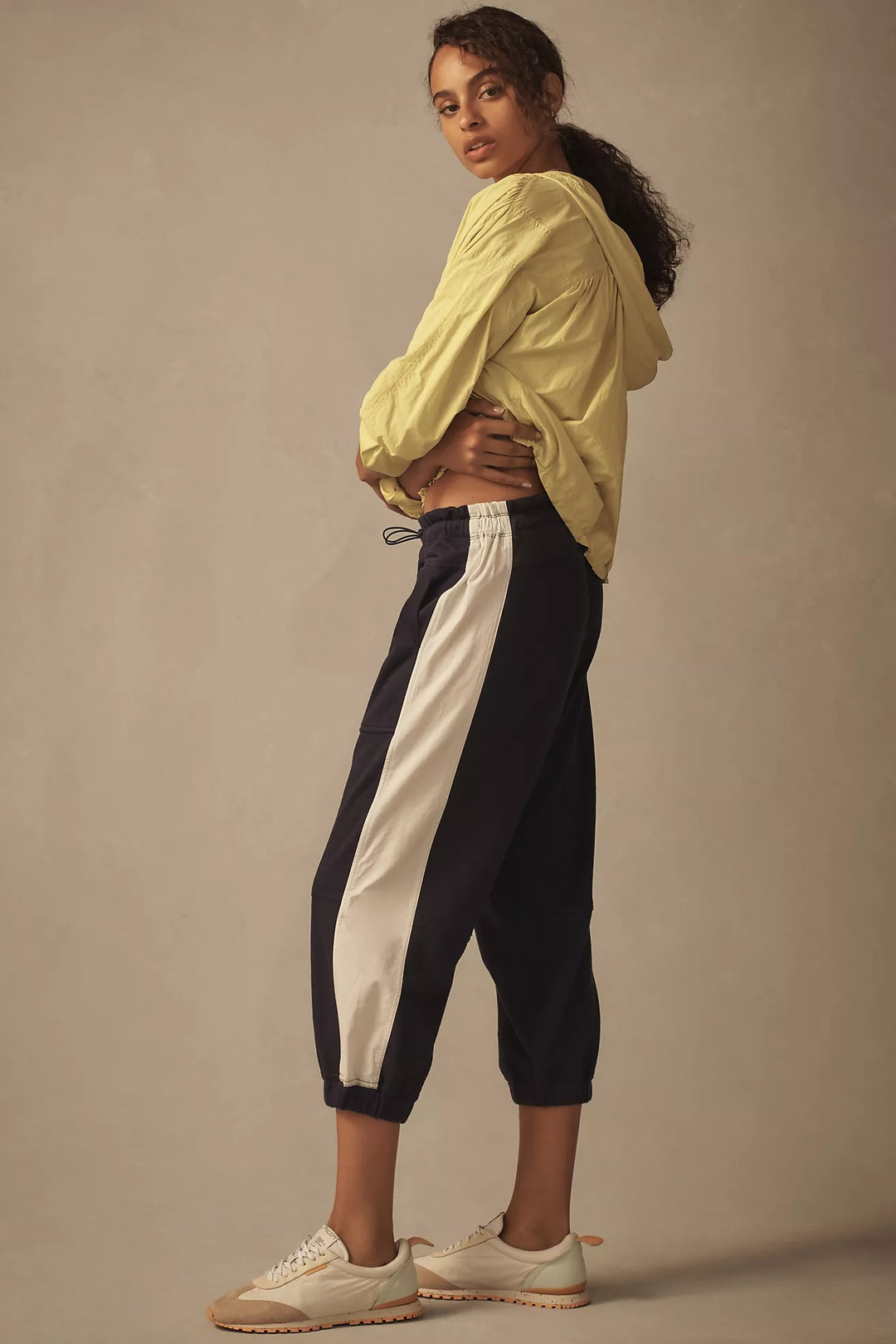 Daily Practice by Anthropologie Colorblock Side-Stripe Pants