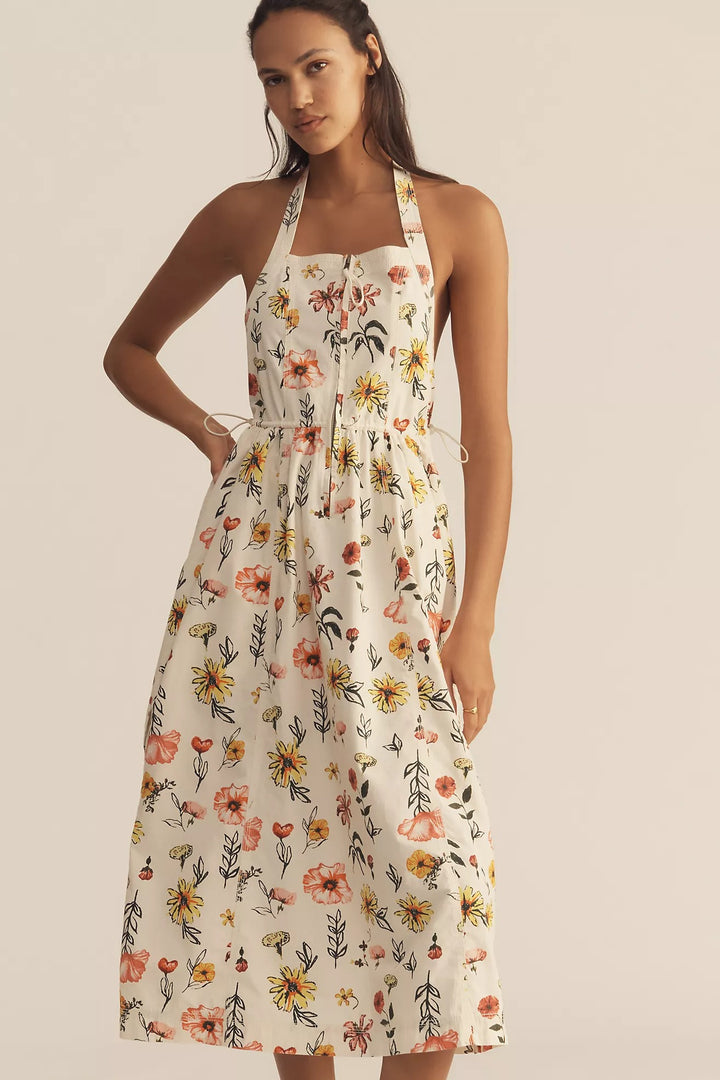 Daily Practice By Anthropologie Relaxed Midi Dress