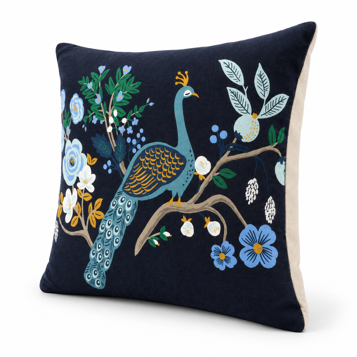1 PCS Peacock Graphic Cushion Cover Square Throw Pillow Sofa Home Decor
