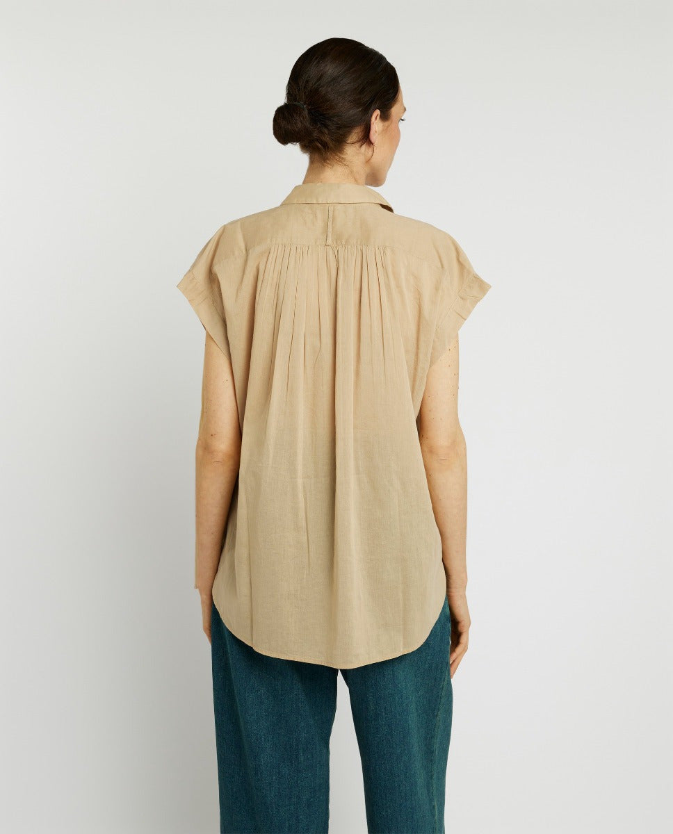 Nili Lotan Normandy Shirt Tunic Top