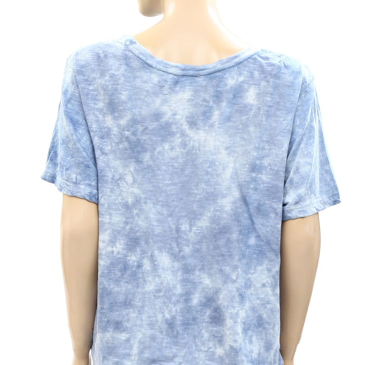 Loveshackfancy Calix Tie-Dye T-Shirt Blouse Tee Top