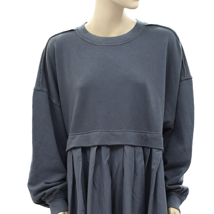 Free People Eleanor Sweatshirt Tunic Dress